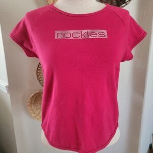 Rockies Rhinestone Logo T-Shirt Sz XL